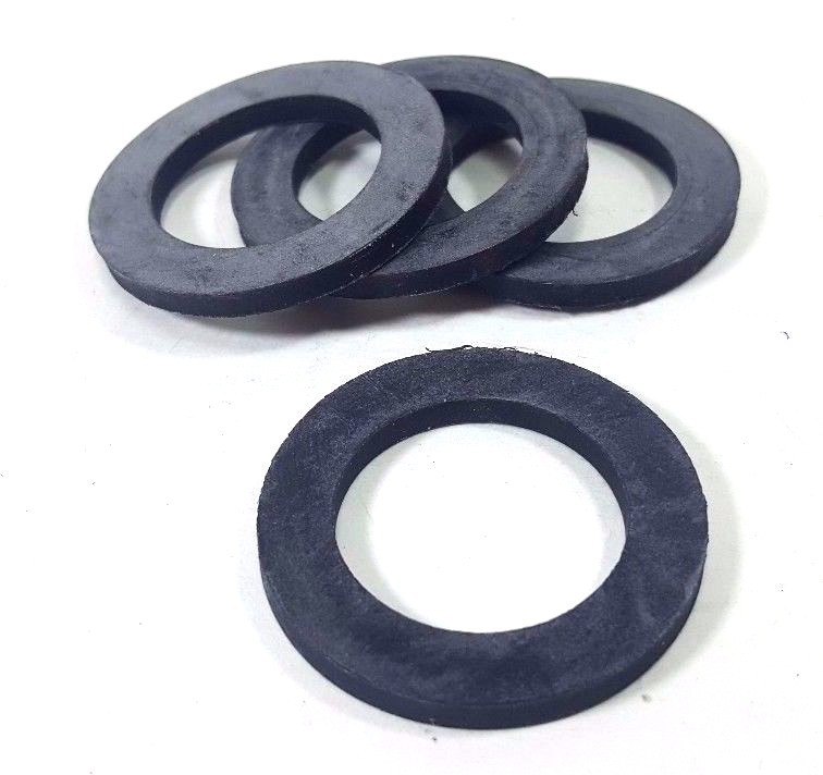 Pkg/4, 1" x 1/8" EPDM Water Meter Gasket, for 1" Meters & Couplings