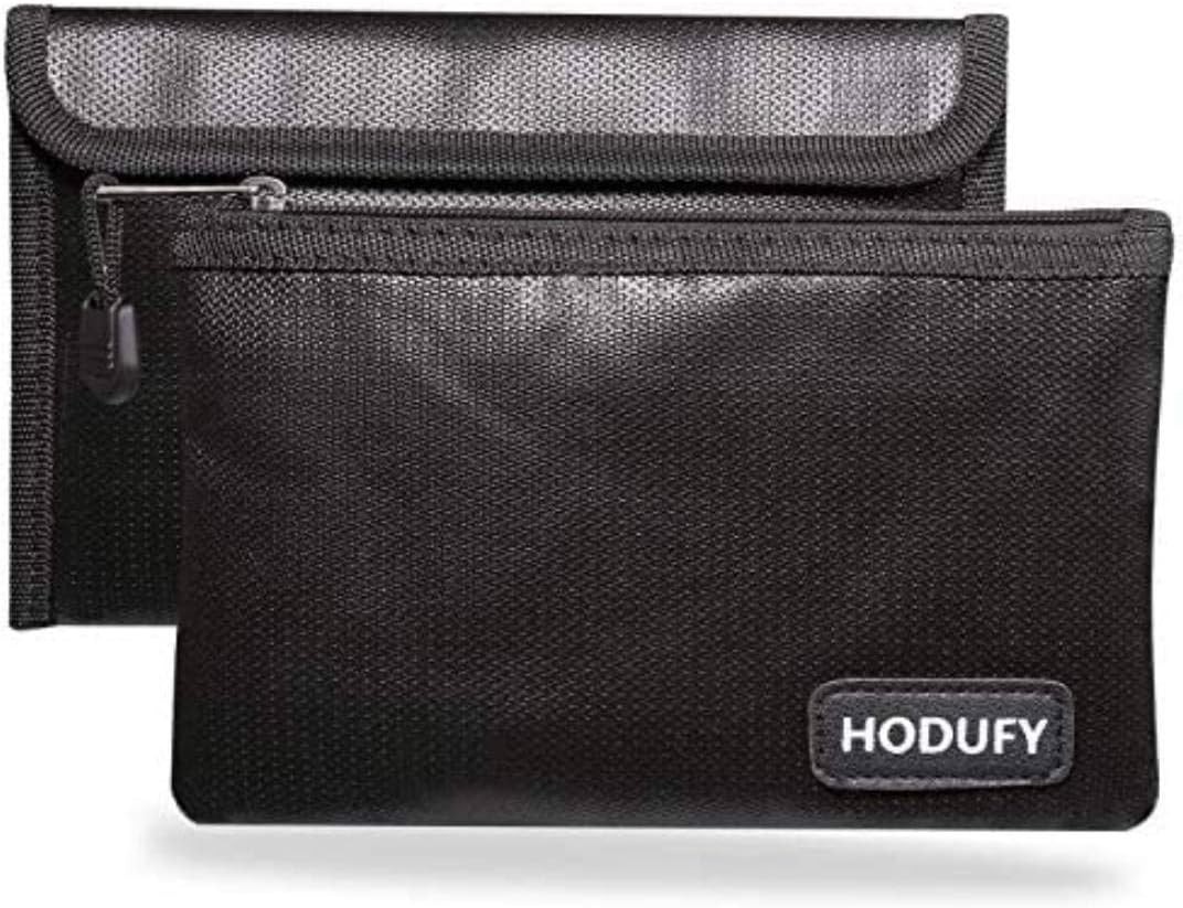 Lightweight 5 x 8 Fireproof Bag - Secure and Waterproof Storage for Valuables
