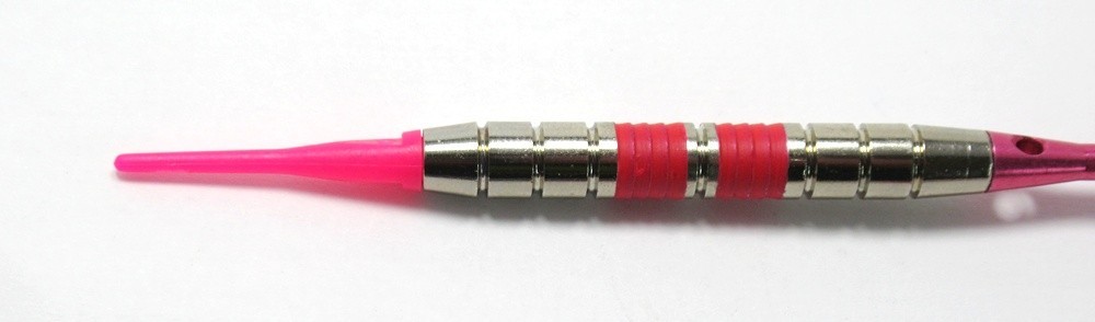 Pink Passion - 17g Soft Tip Darts - + Extras + Accessory Case - Tracked