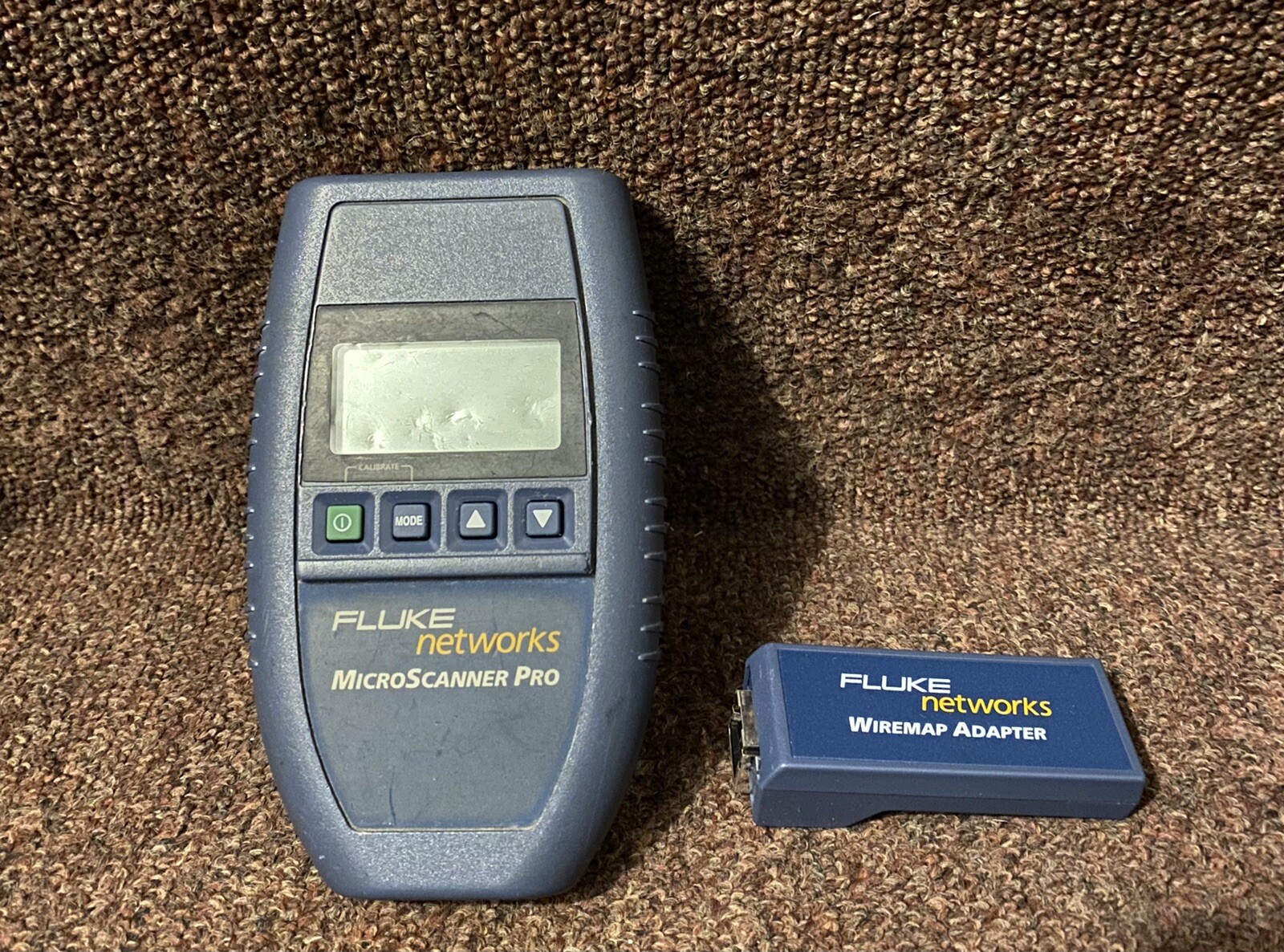 Fluke Networks Microtest MicroScanner Pro Network Canle Tester Verifier + Extras