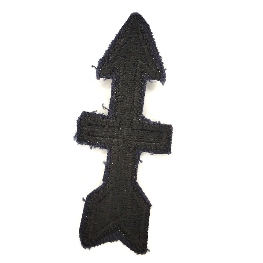 US Army 32nd Infantry Division SSI Patch Vintage NOS Black Sew‑On 3‑1/4 × 1‑1/4"