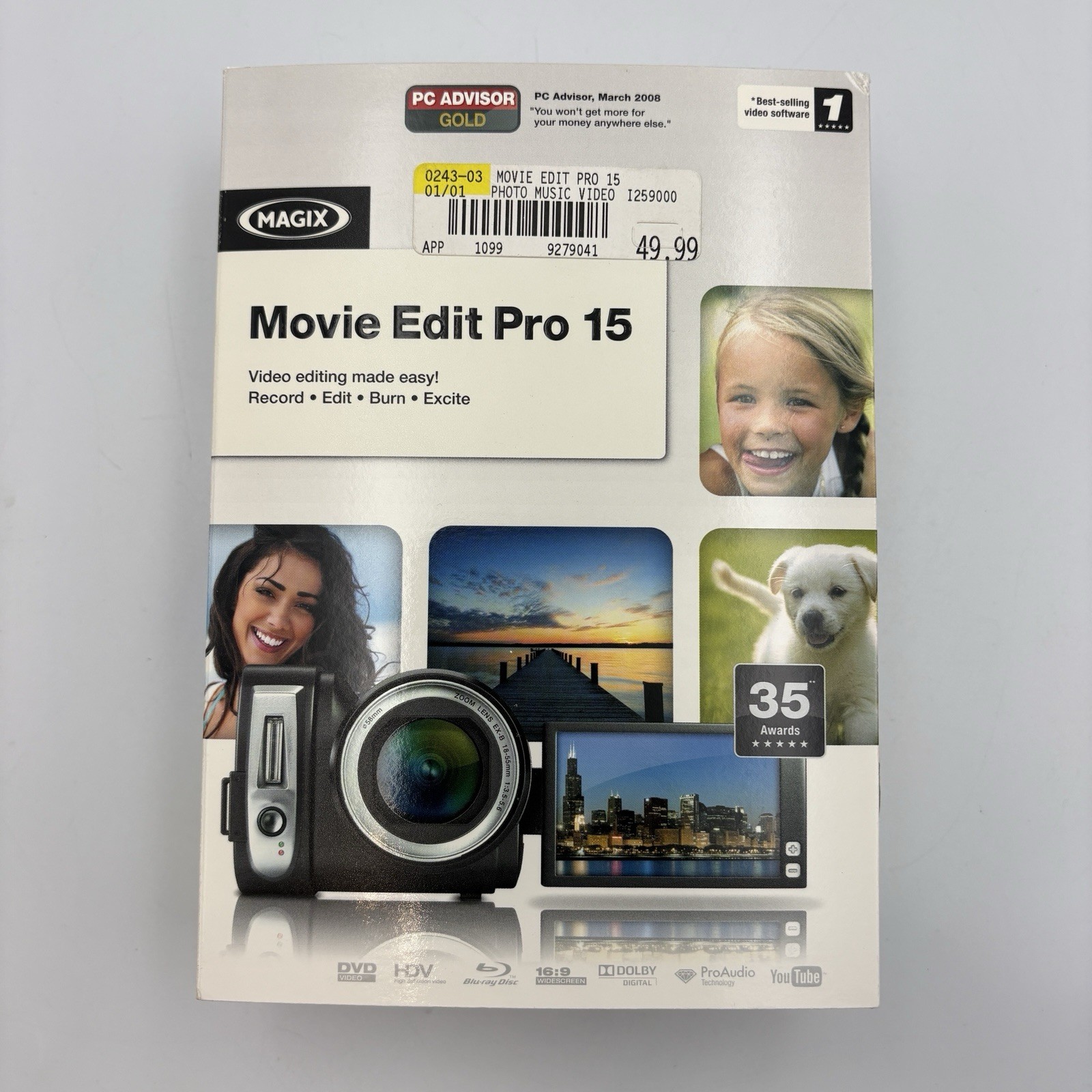 Magix Movie Edit Pro 15 Software Used Complete In Box With Key