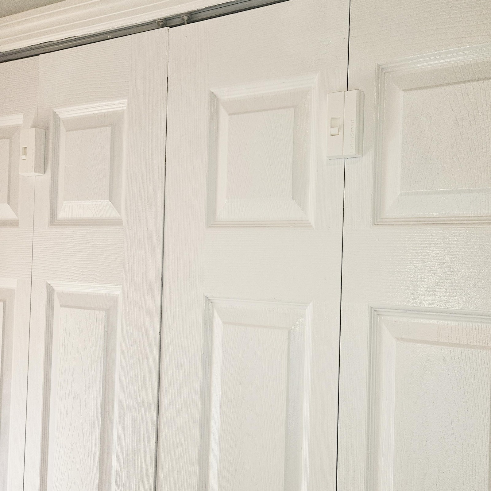 Bi-Fold Door Lock, 2-Pack, Locks Automatically, Install at Any Height, and Pe...