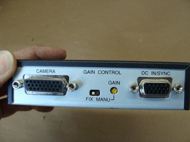 TOSHIBA CCD CAMERA CONTROL UNIT CS8541V-04 TYPE TK6250A7 04 12VDC 0.25A