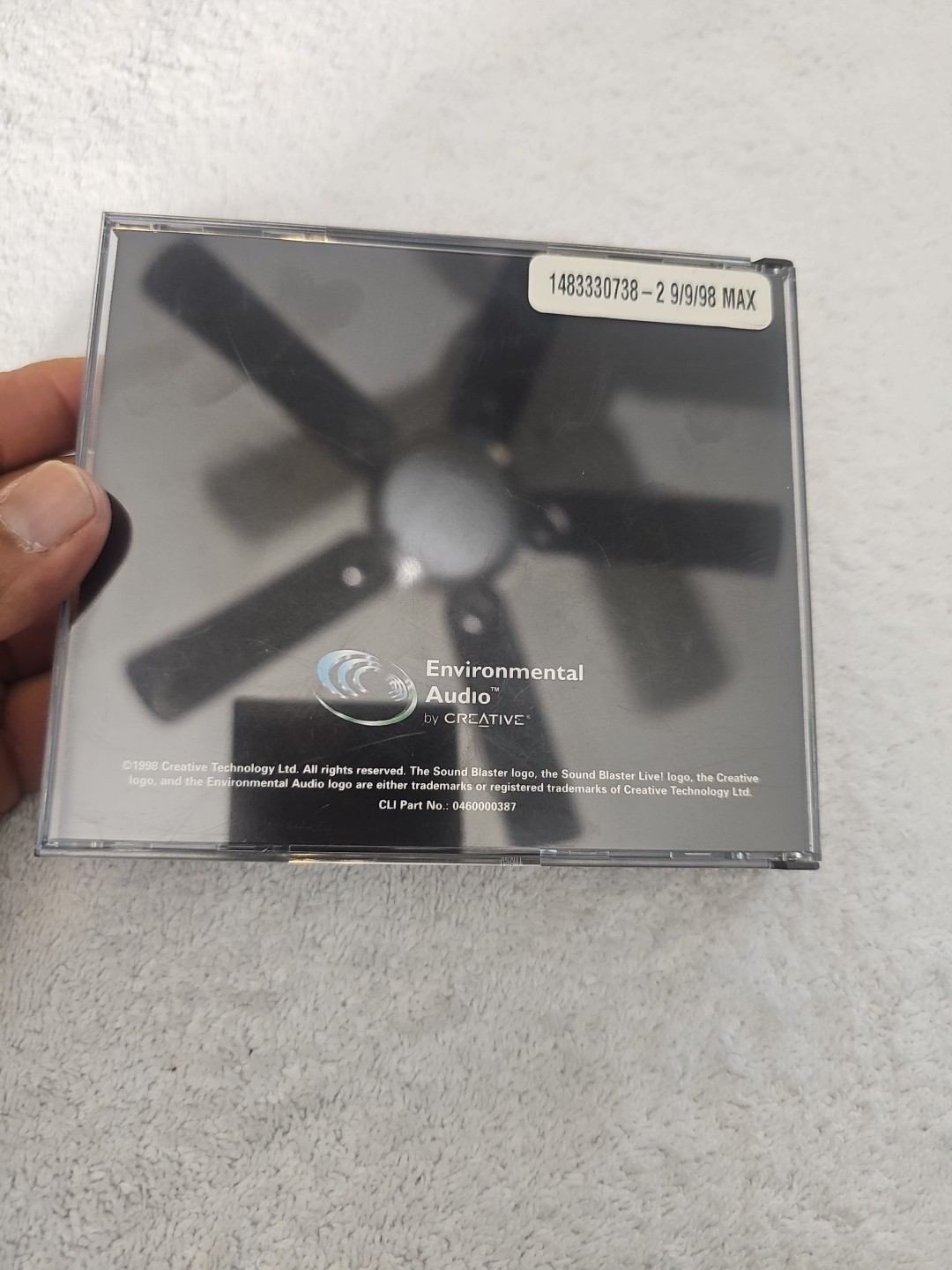 1998 Creative Sound Blaster Live Installation Software