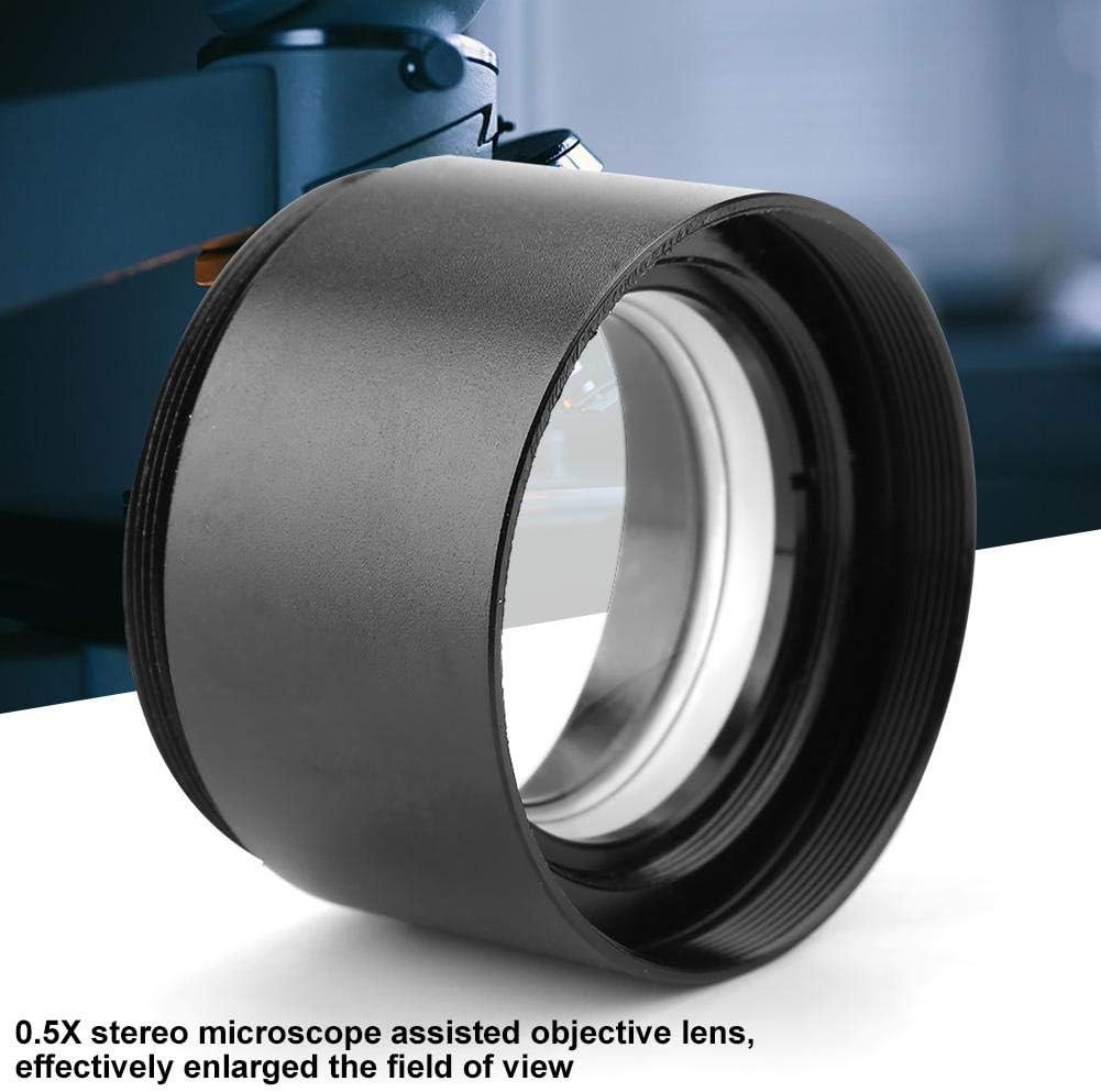 Long Working Distance 0.5X Microscope Lens - 1-7/8” Mounting Thread Included