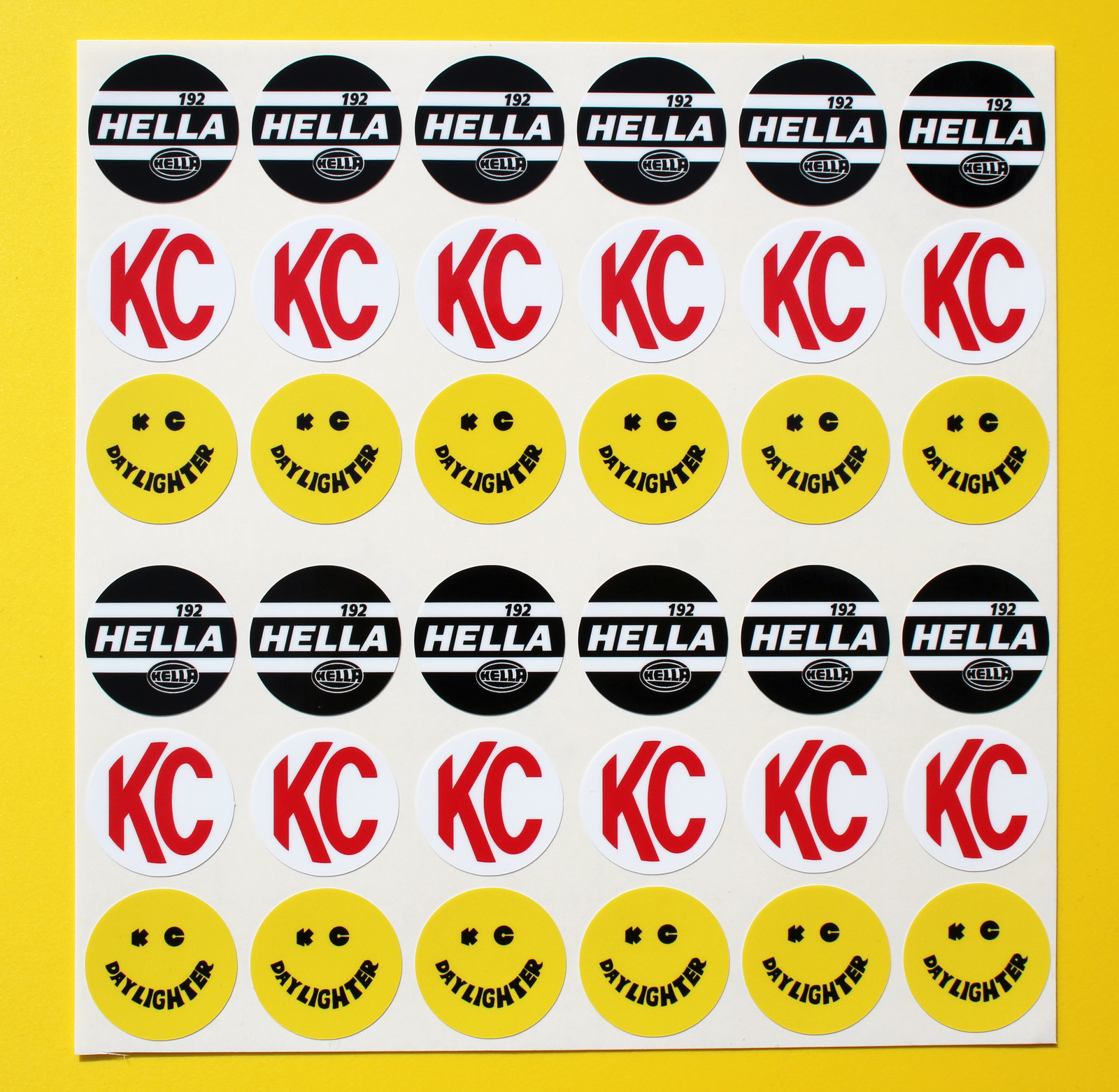 RC LARGE 5th SCALE SPOTLIGHT stickers decals Ideal for HPI BAJA 5B 32mm