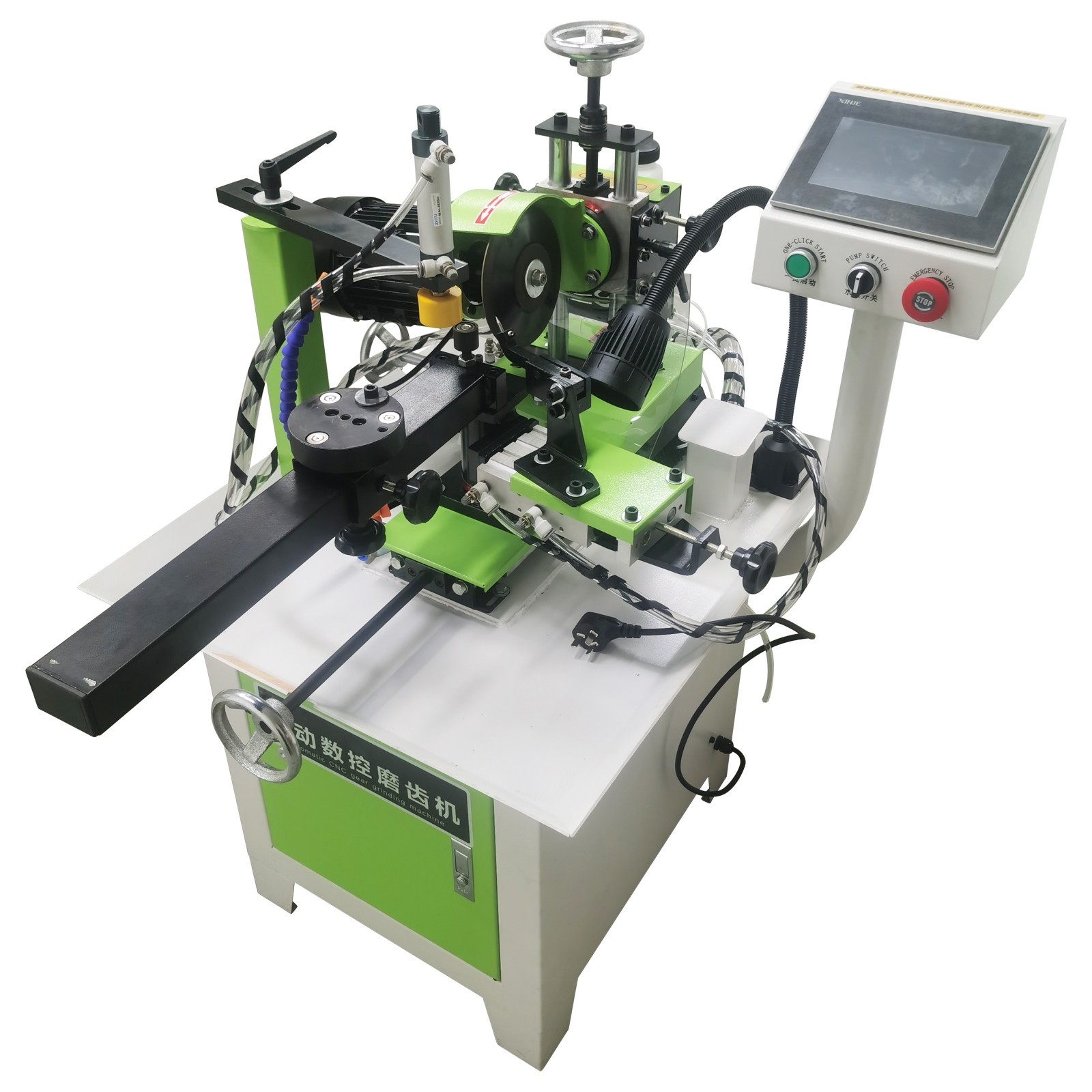 CNC Automatic Saw Blade Grinder 220V Touch Screen Alloy Circular Saw Sharpener