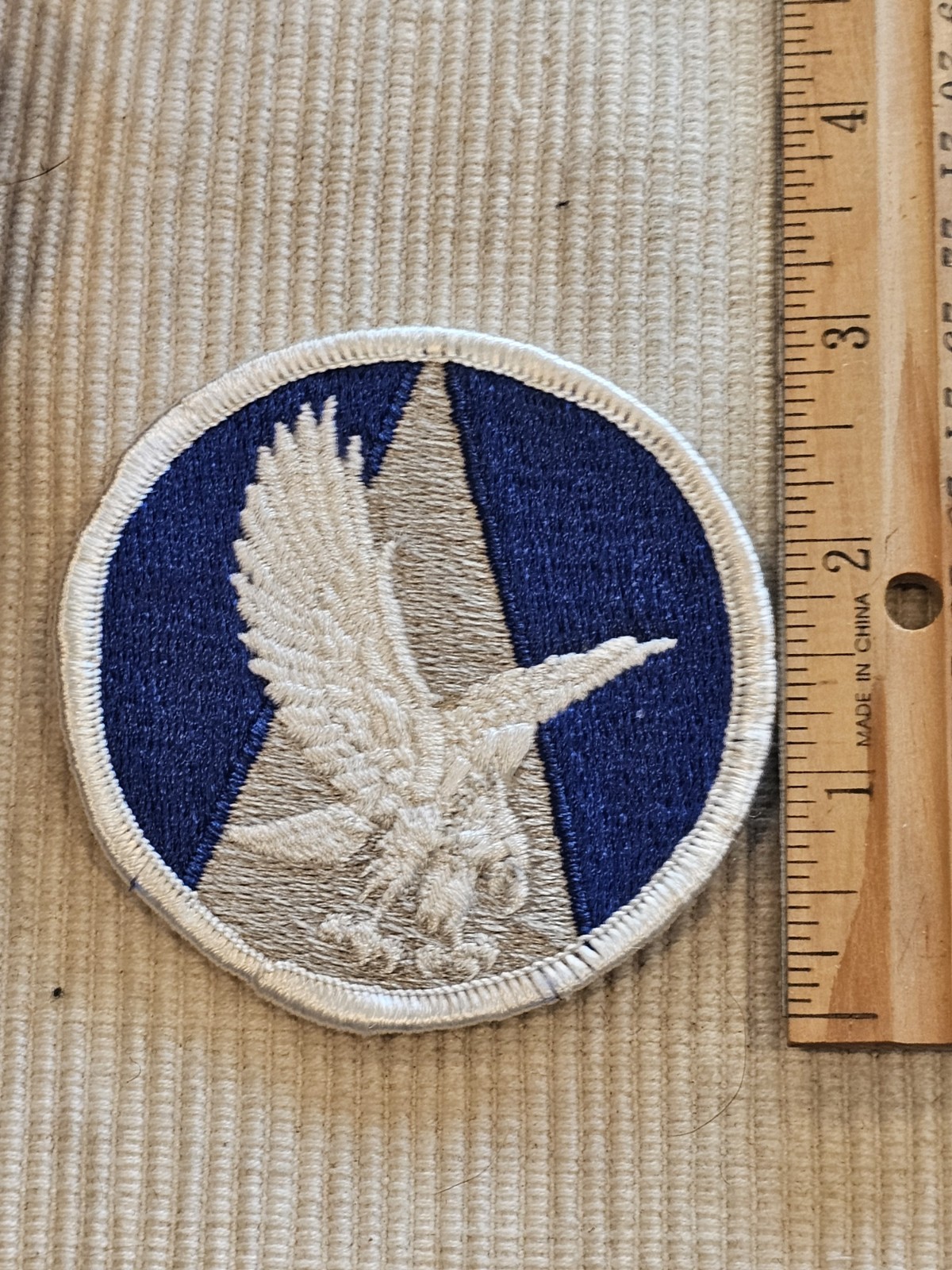WWII US Army St Augustines ROTC OCS Military Academy Patch L@@K!!!.