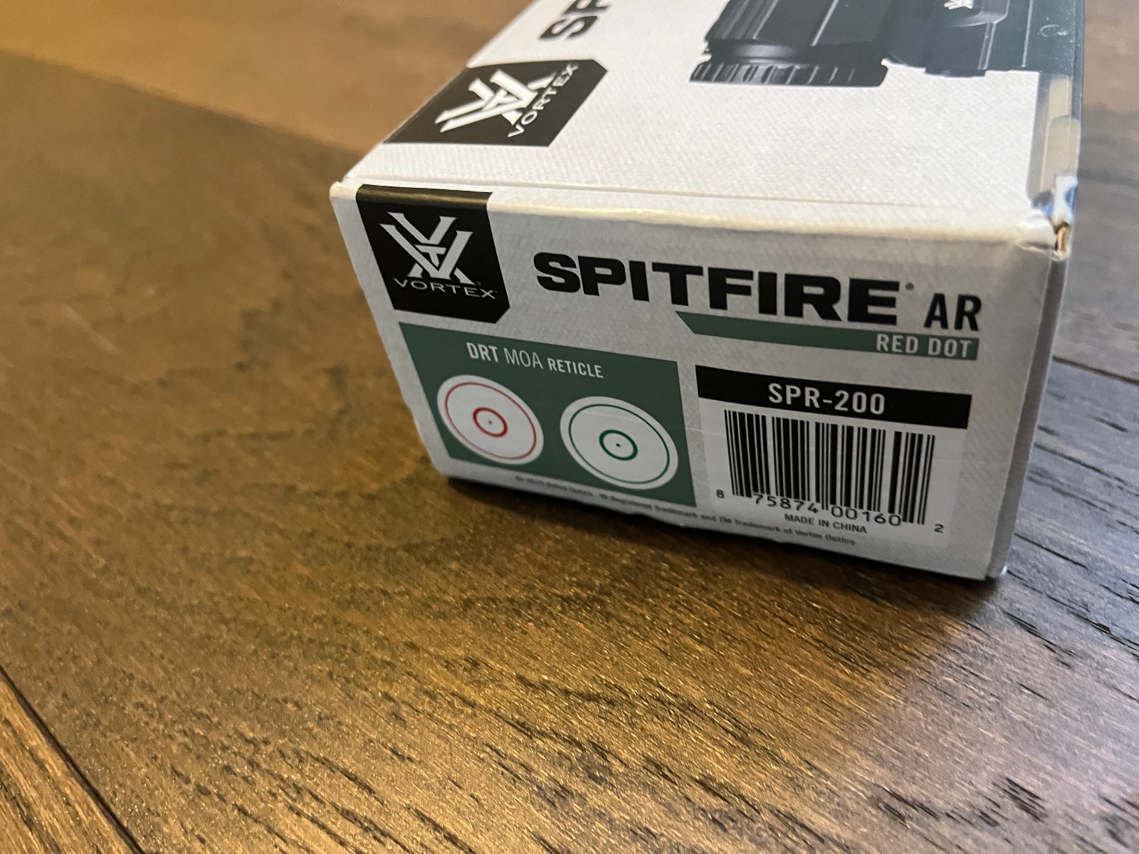 Vortex Optics Spitfire SPR-200 Red Dot NEW!