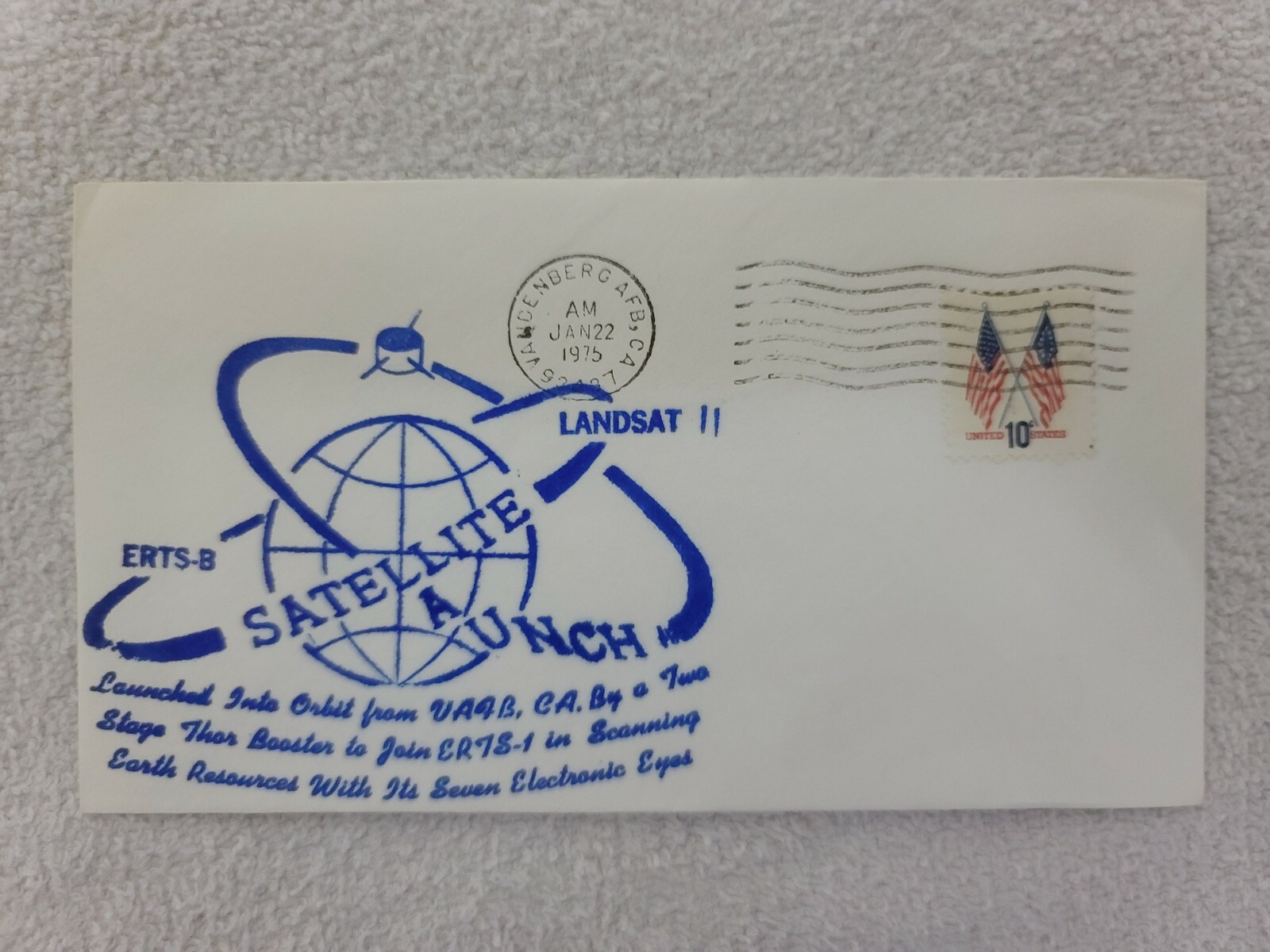LANDSAT II ERTS-B 01/22/75 | Space Cover