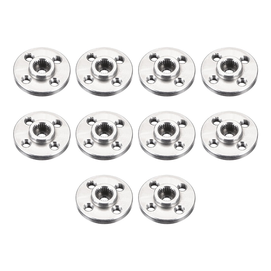 Servo Arm Horn Aluminum 25T Silver 10pcs