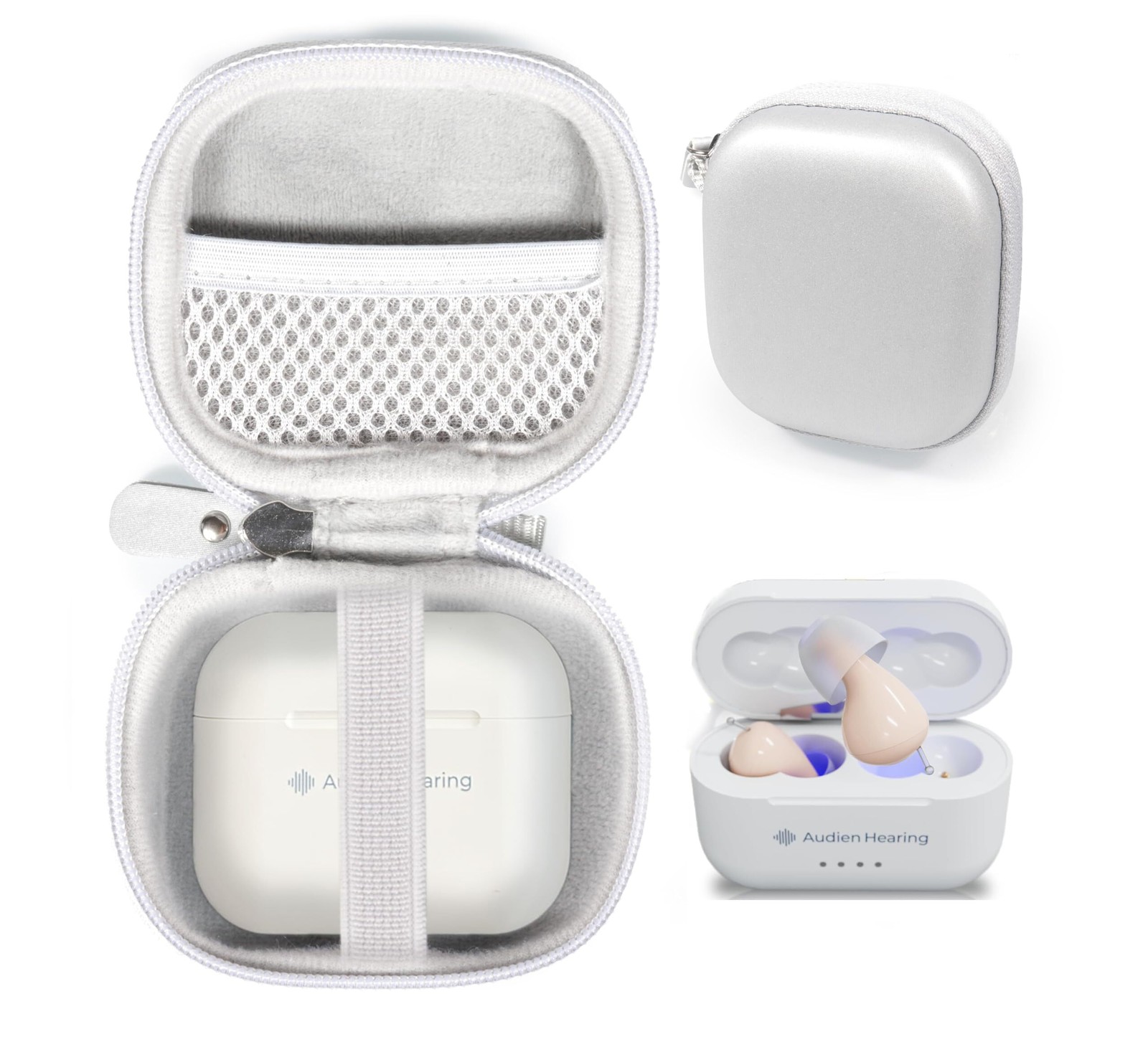 getgear Protective Case for Hearing Aid Compatible with Audien Atom PRO 2 Wirele