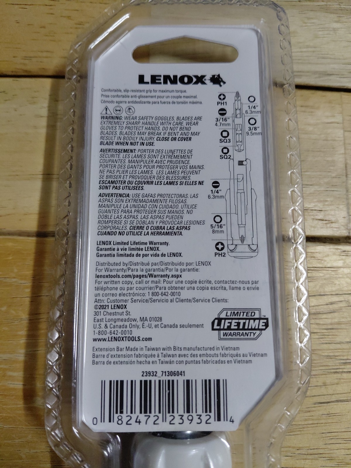 LENOX Tools Screwdriver, 9-in-1 Multi-Tool (23932)