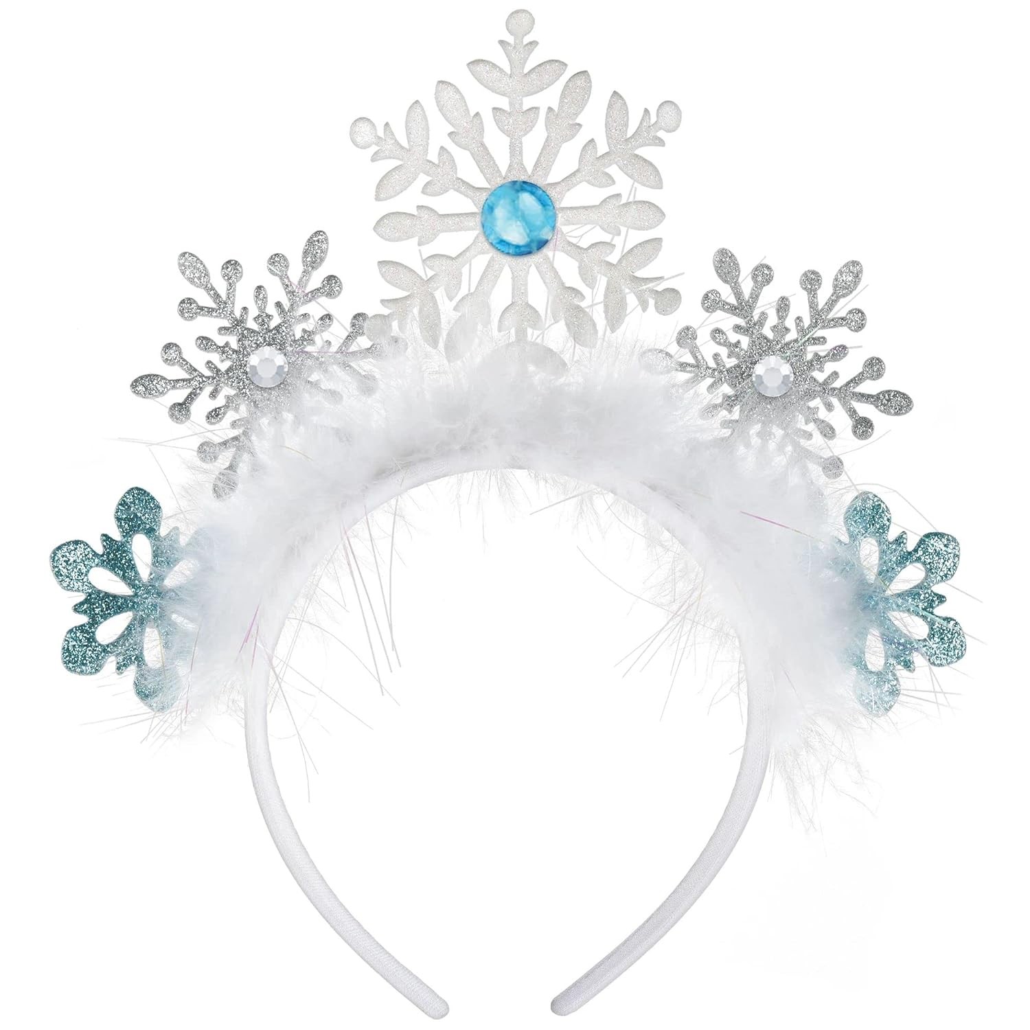 Winter Wonderland Headband Fancy Dress Up Christmas Adult Costume Accessory