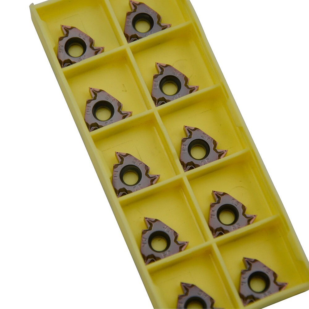 10PCS 16IRM AG60 LF6018 CNC Lathe Indexable Threading Carbide Insert Blade