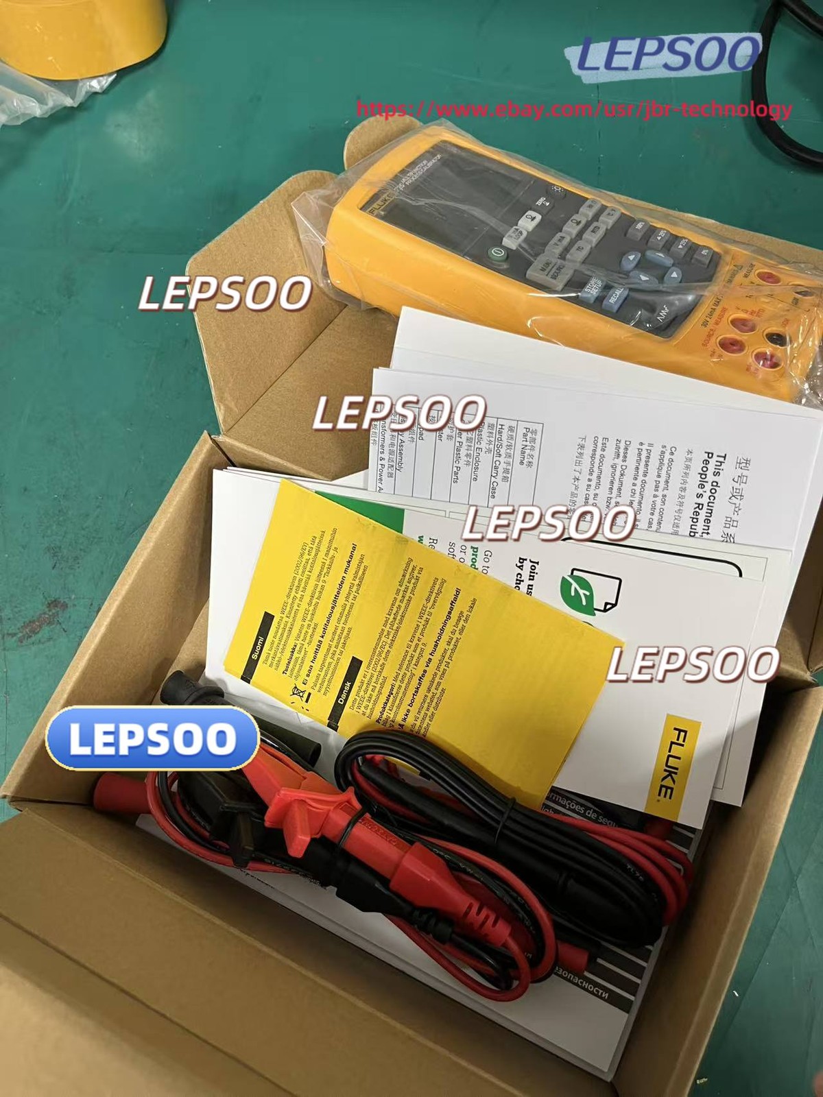 Fluke 725 Multifunction Process Calibrator CALIBRATED !***