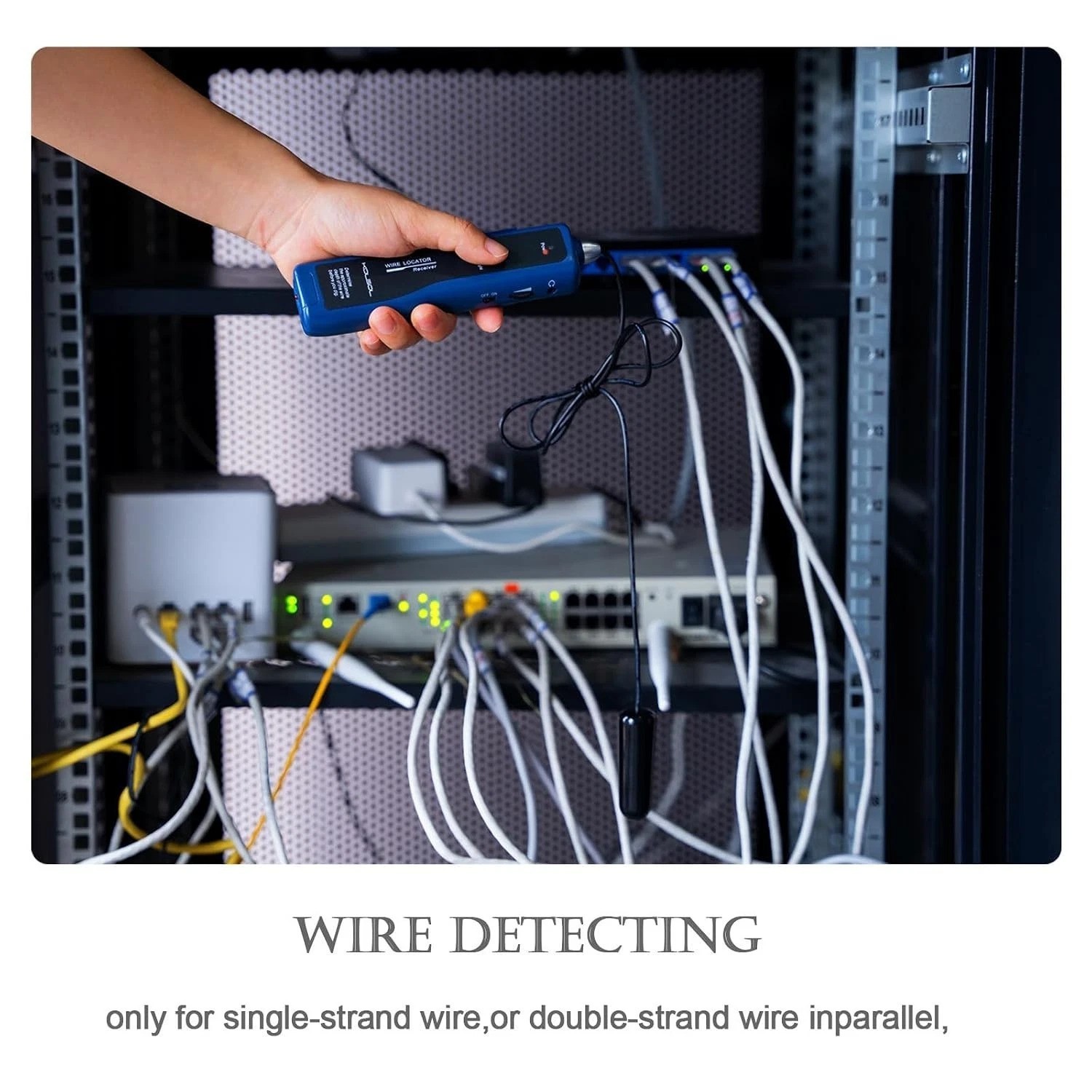 Advanced Underground Wire Locator - 1100mAh Rechargeable for Accurate Tracking