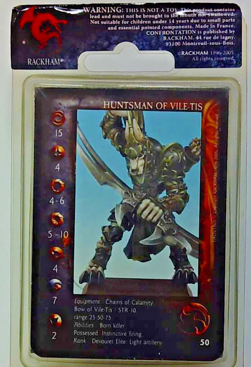 RACKHAM Confrontation: Huntsman Of Vile-Tis V1 DVTR03