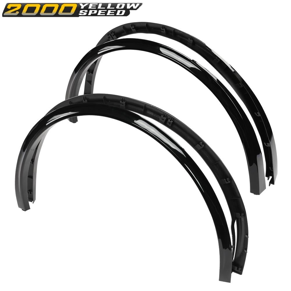 Fit For 2020-2024 Tesla Model Y Wide Body Fender Flare Wheel Arch Molding 4Pcs