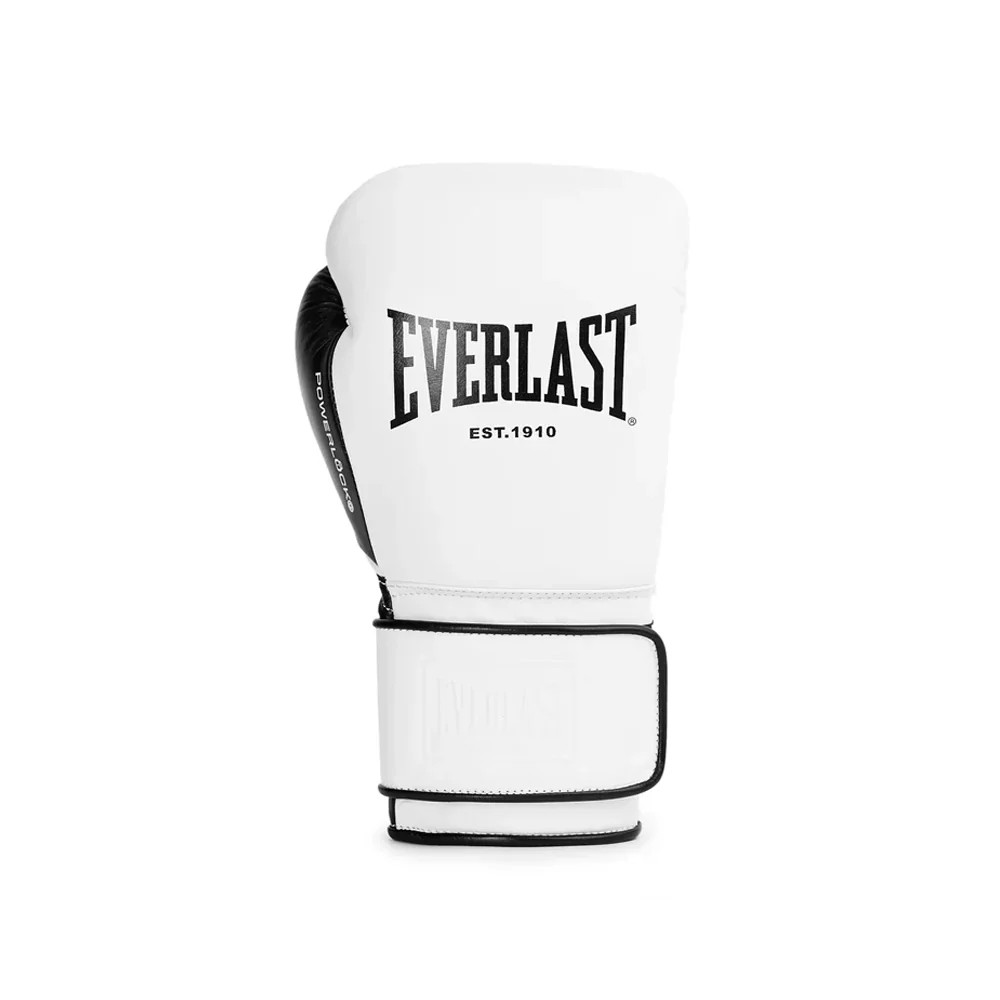 Everlast Powerlock OG Pro Training Boxing Gloves - White/Black