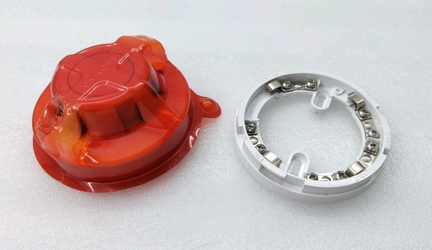 LOT OF10 APOLLO 55000-328 APO HIGH SENSITIVITY PHOTOELECTRIC SMOKE DETECTOR+BASE
