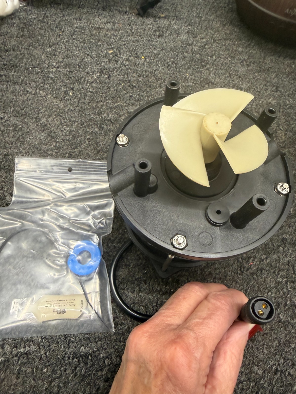 AQUABOT PUMP MOTOR #S1A6018 COMPATIBLE AQUABOT CLASSIC , AB CLASSIC TURBO T- JET