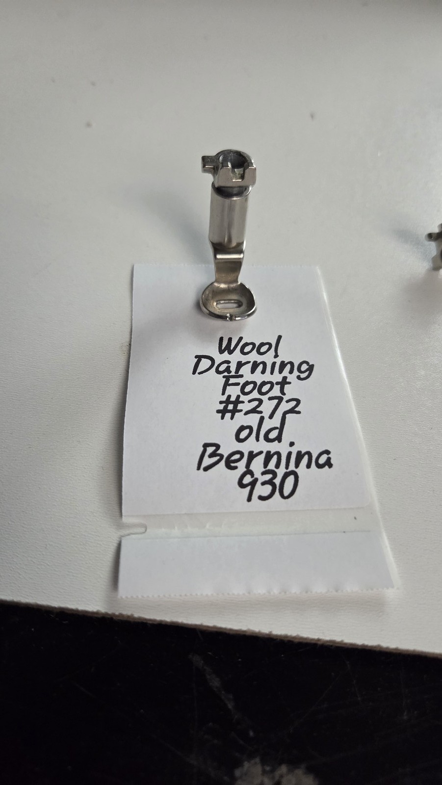 Bernina #272 Wool Darning Foot for Old Bernina 930