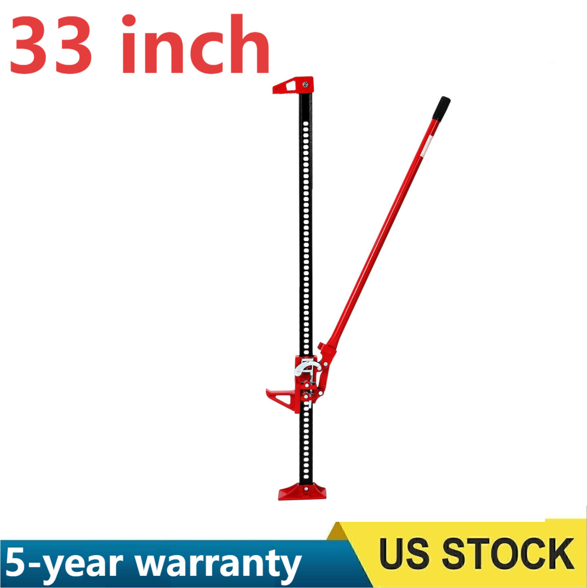 ✨33'' 7000 LBS Universal Farm Jack Off Road Utility Truck SUV Bumper Lift Jacks