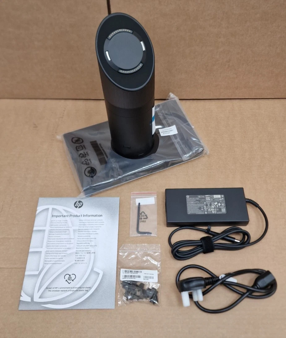 NEW HP Engage One AiO System Rotate/Tilt Stand with Integrated Column Printer