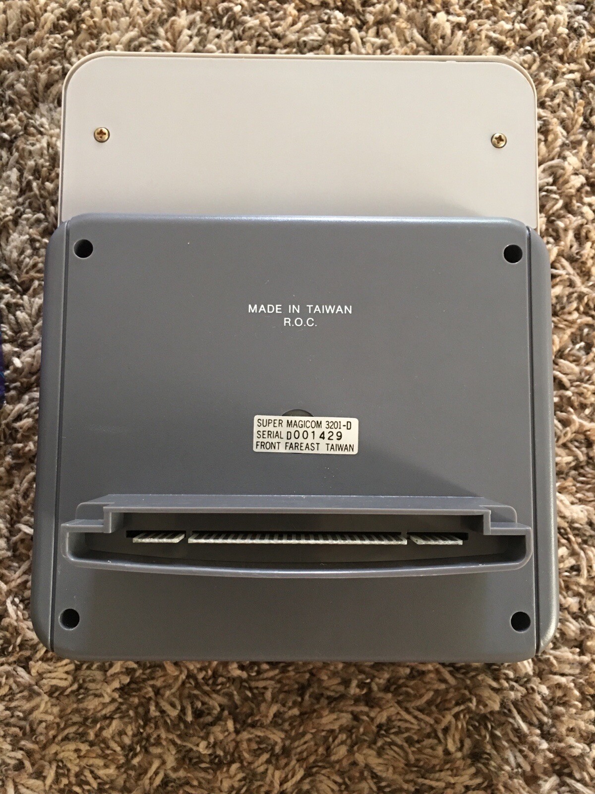 Super Magicom Adapter For Famicom / Rare!