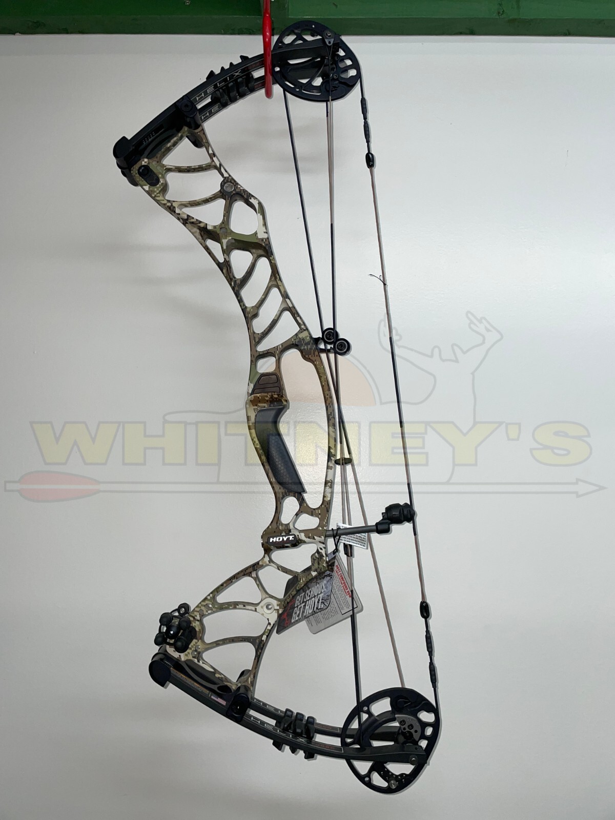 New Other - Hoyt Helix Turbo - Right Hand - 65lbs - 26"-28"- Subalpine/Black