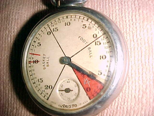 ARISTO SPORTS TIMER - Vintage Timer with Strap - RUNS and STOPS - 44mm