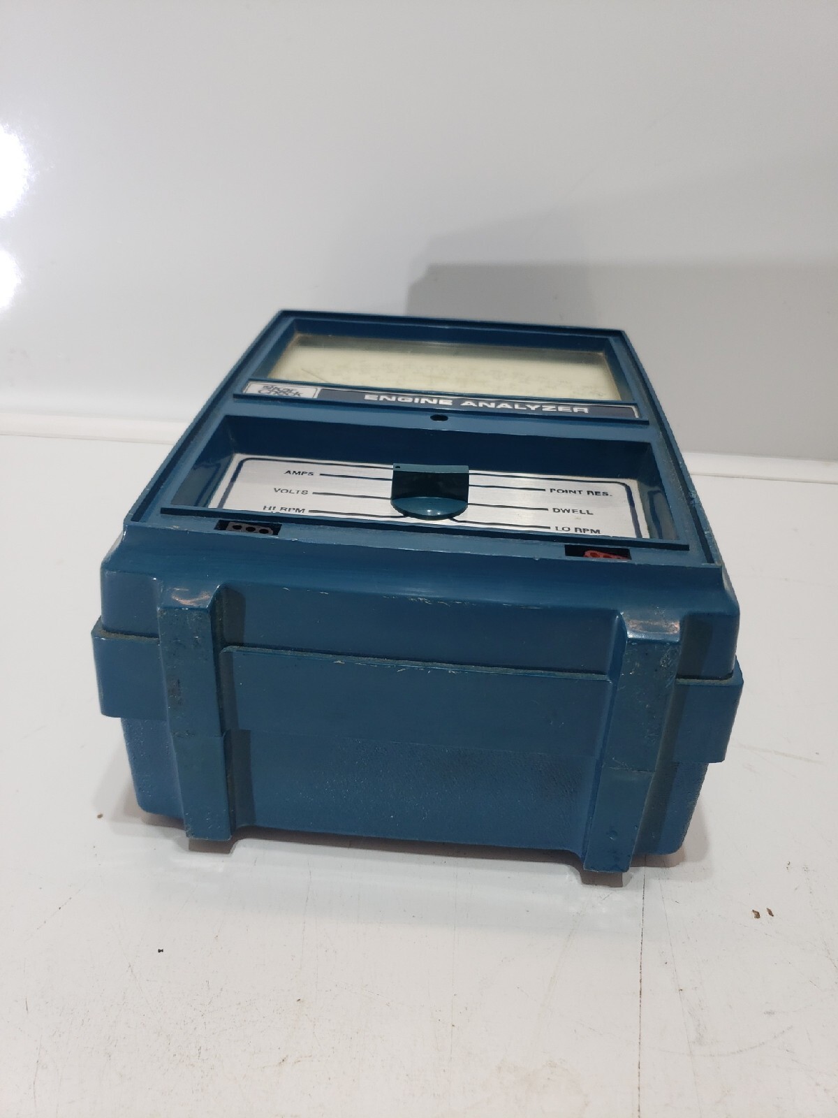 Vintage Kar Check Engine Analyzer Blue Untested