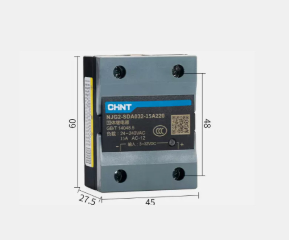 1PC New Chint NJG2-SDA032-15A220  DA15A 220V Solid State Relay Brand