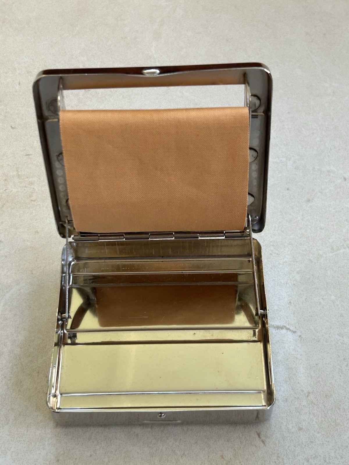 2 Chrome Automatic Tobacco Rolling Box 2 Different Designs