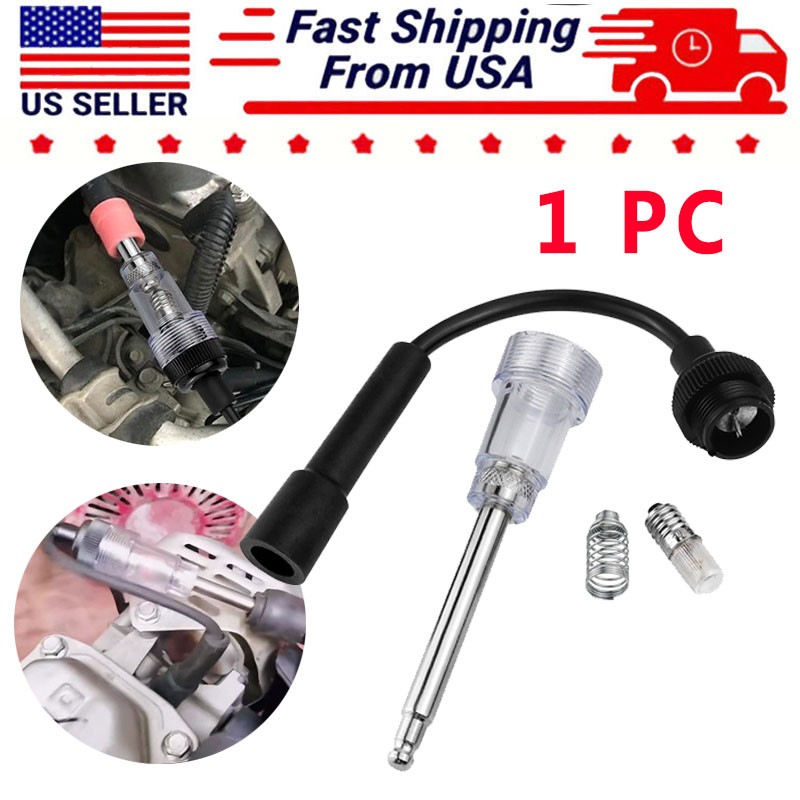 1 PC Spark Plug Tester Ignition System Tester Automotive Spark Gauge Tool