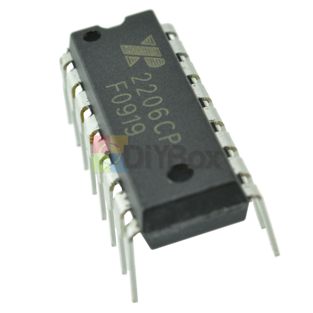 10PCS XR2206CP 2206CP Monolithic Function Generator IC EXAR DIP-16