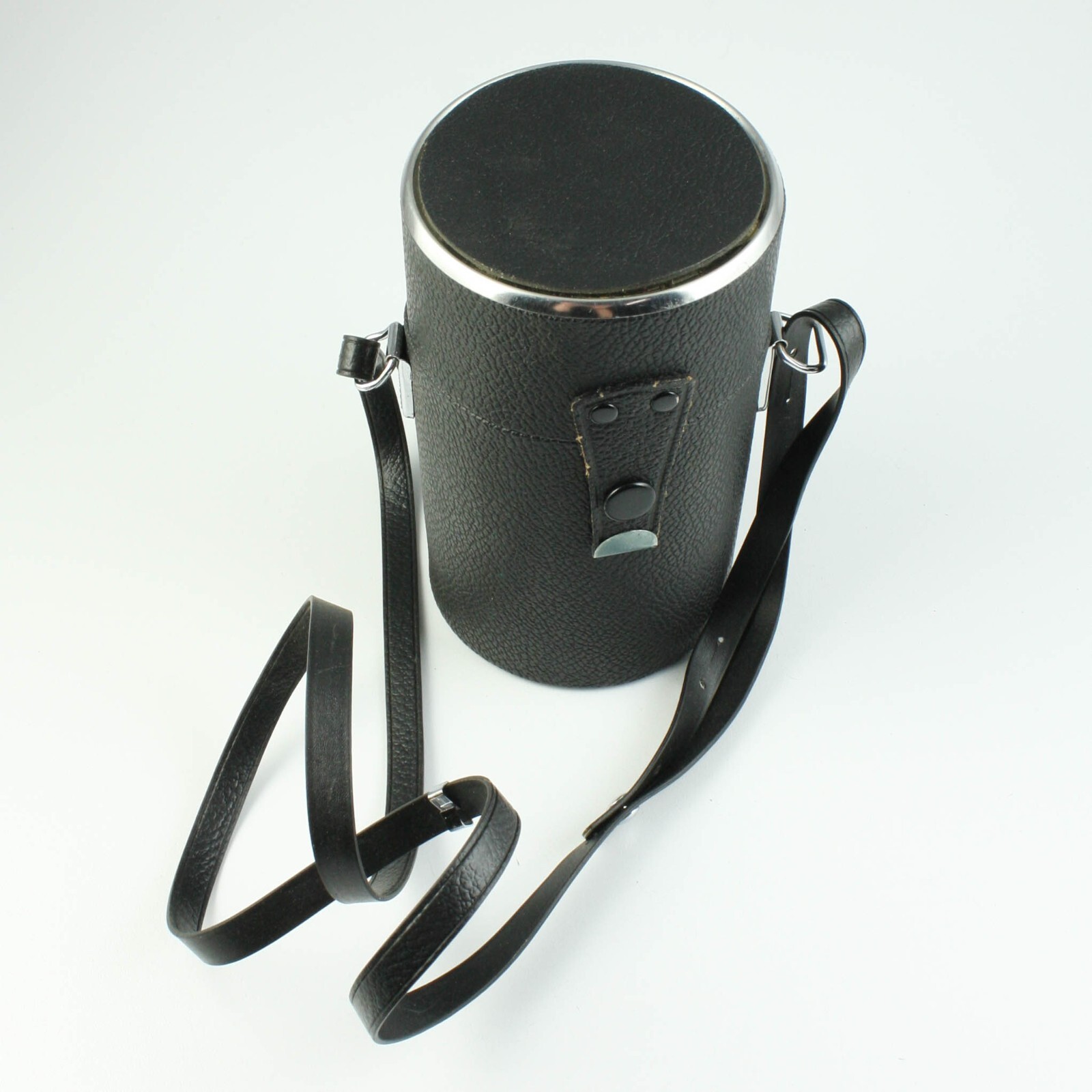 Unbranded Snap Vinyl Lens Case - Interior 5 1/2" x 3" Diameter