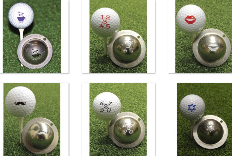 "CLEARANCE" TIN CUP Mark Your Own Golf Ball Custom Marking Tool