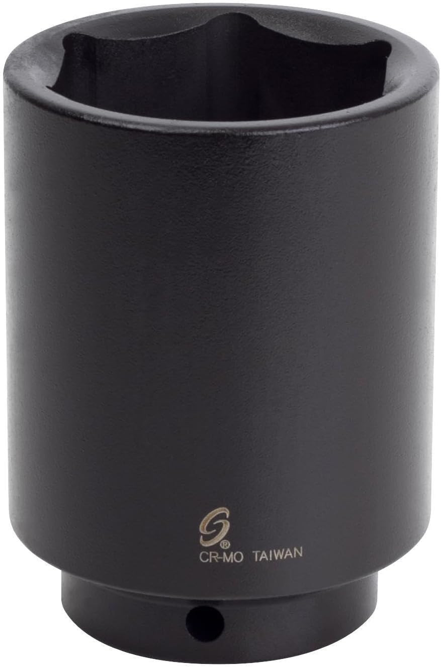 SUNEX TOOLS 258D 1/2-Inch Drive 1-13/16-Inch Deep Impact Socket