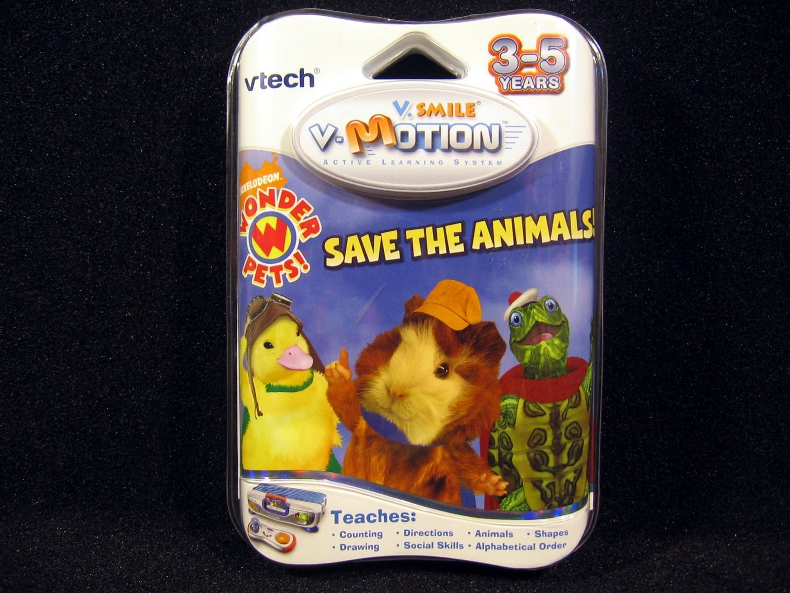 VSmile Motion Vtech Wonder Pets Save The Animals Game Cartridge V Smile System