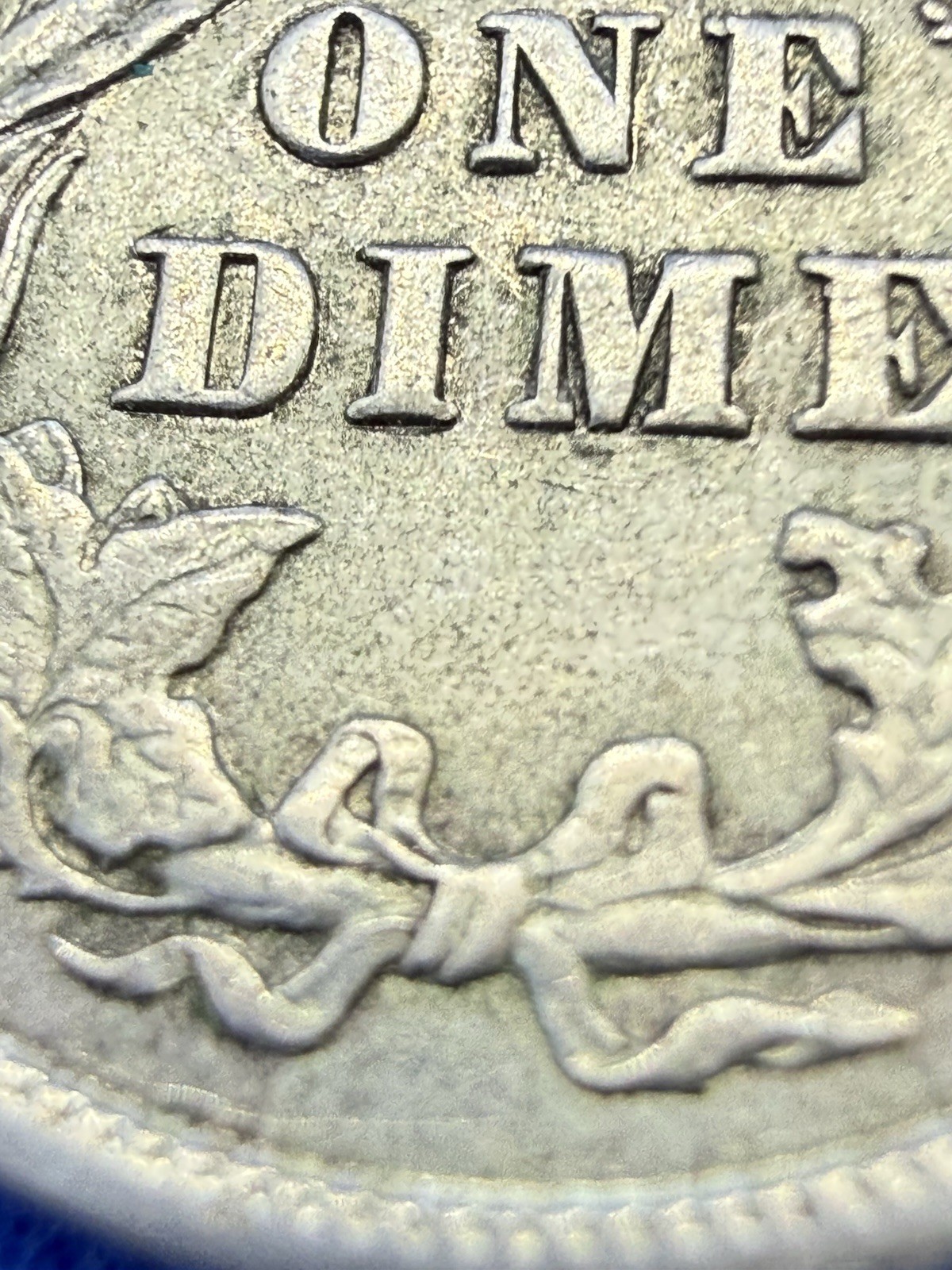 1908 Barber Dime High Grade XF/AU