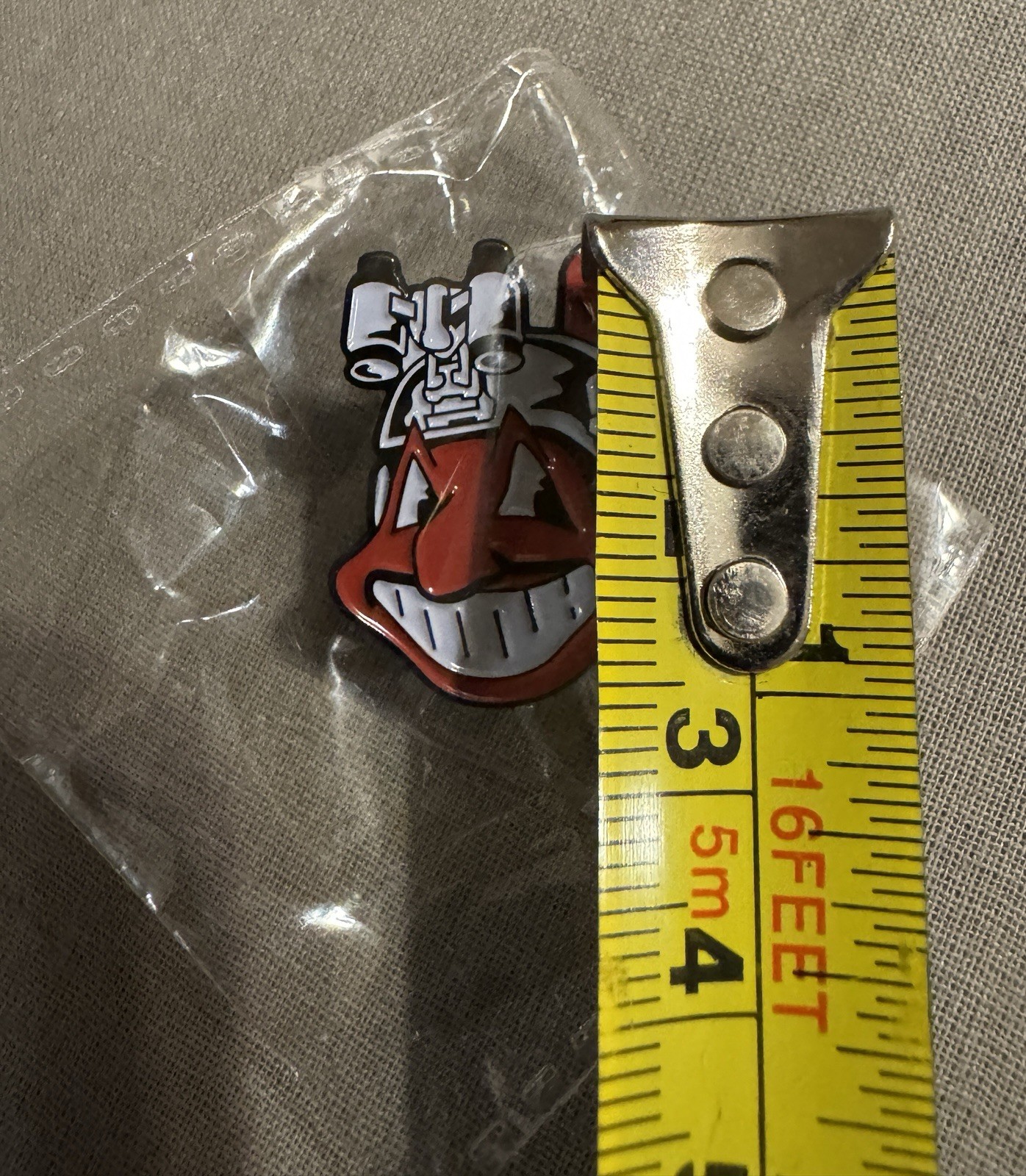 SUPDEF Chief Wahoo Hat Tie Lapel Enamel Pin SUPERIOR DEFENSE wrmfzy FOG