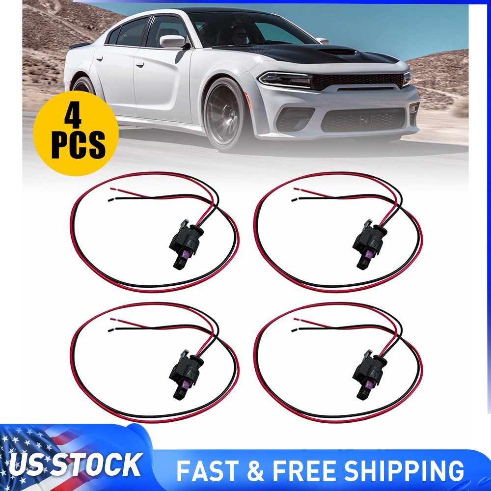 Side Marker Light Pigtail Connector Plug Wiring Harness For Chrysler 300 2015-on