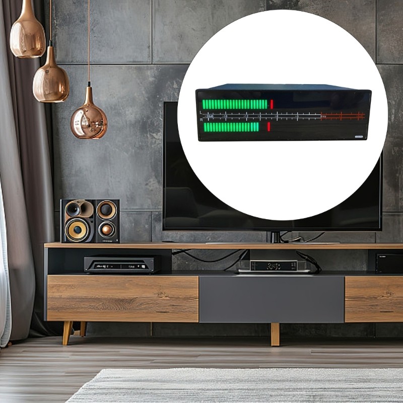 Dynamic Music Spectrum Display LED Auditory Indicator for Stage Setups