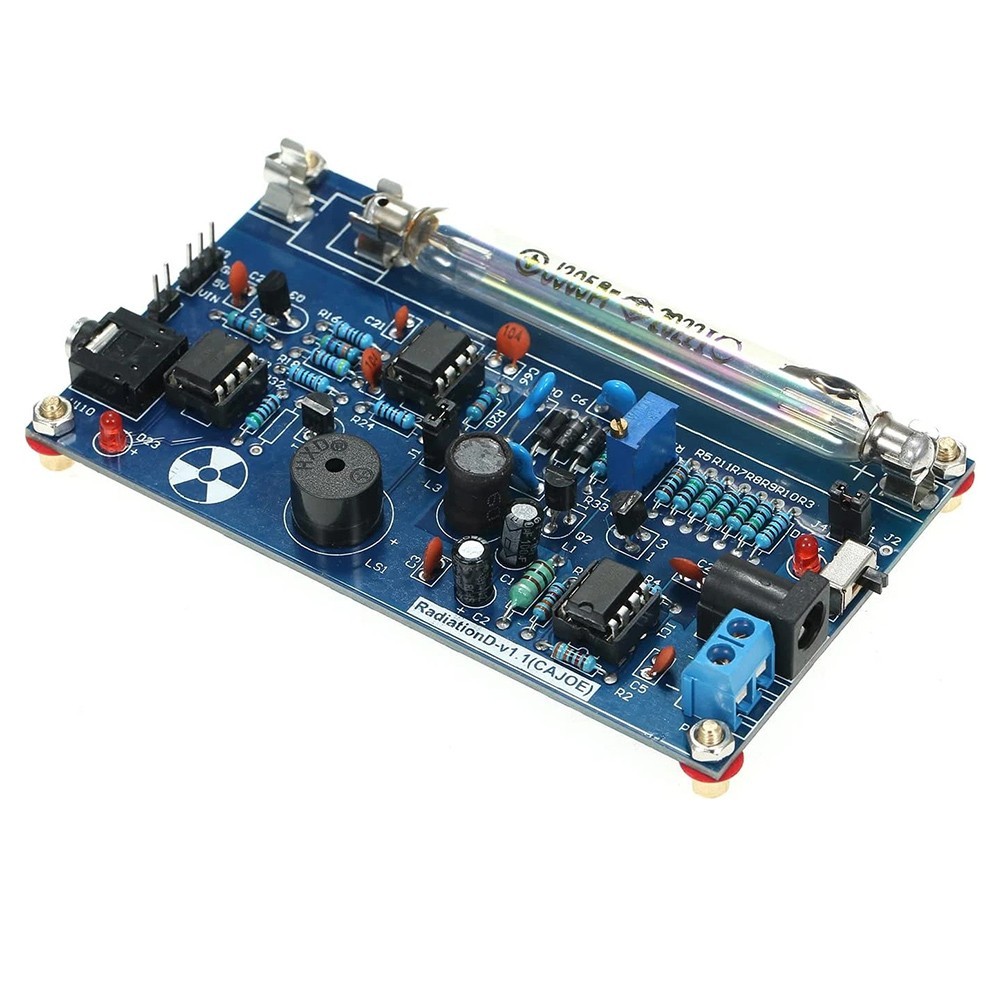 DIY Radiation Detector Kit with Visual Audio Indication for Arduino Projects