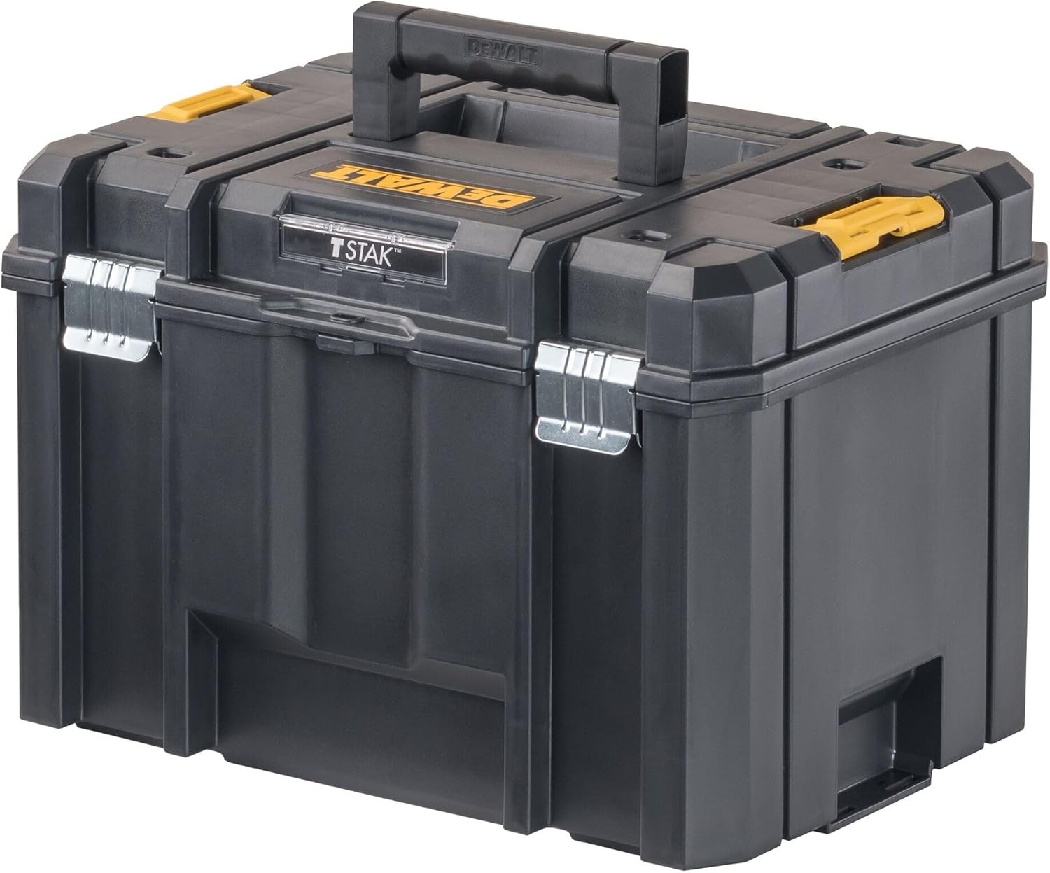 DEWALT TSTAK Tool Box, Water Resistant, Removable Tray, 18-Gauge Steel