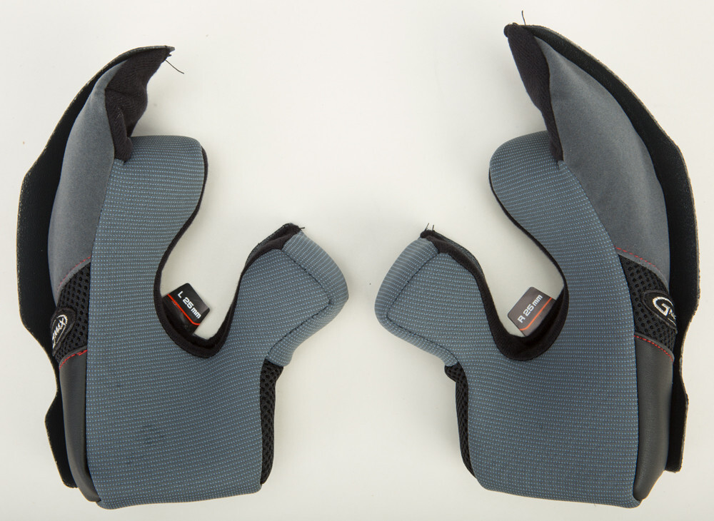 GMAX MX-86 Replacement Cheek Pads Gray