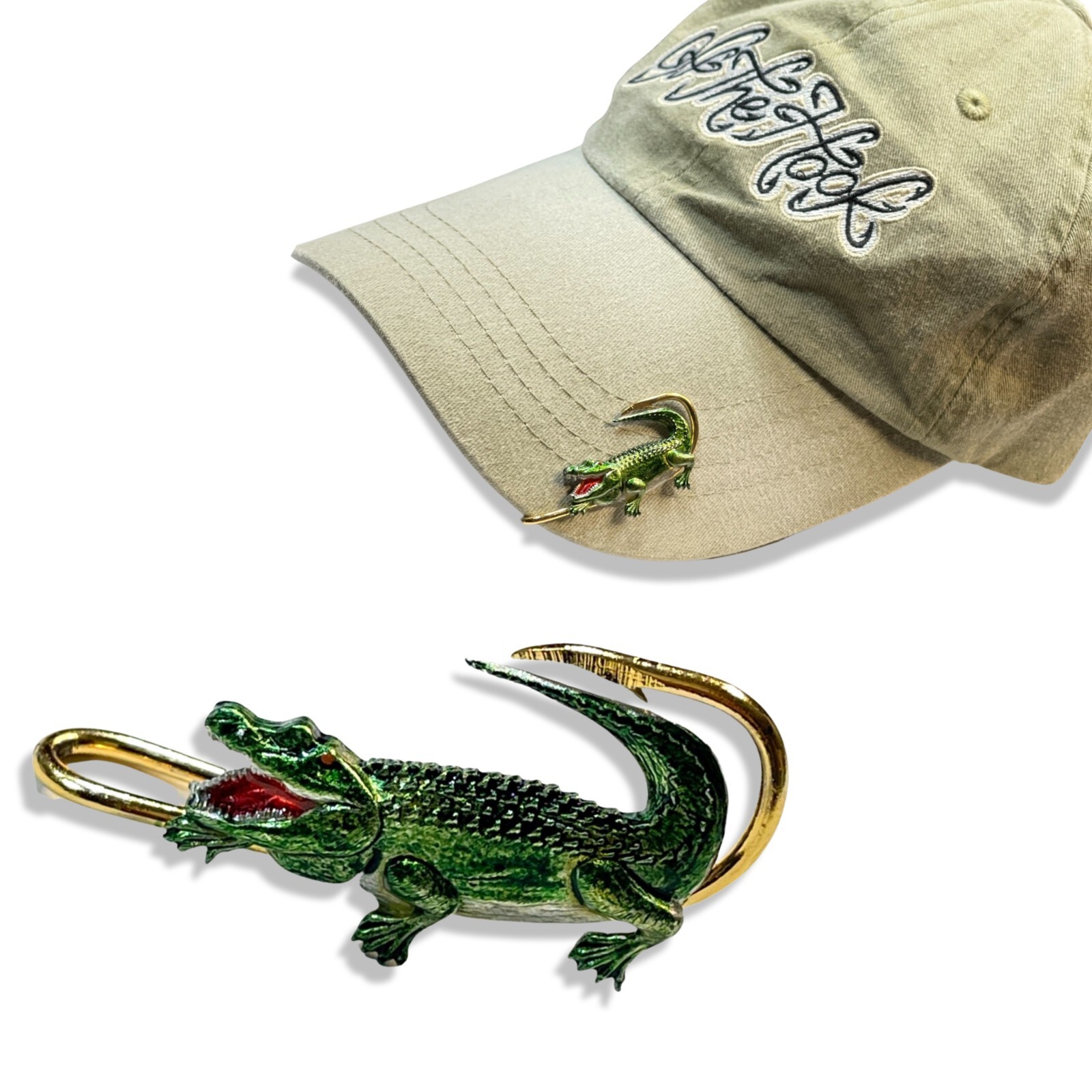 Alligator hat hook hat clip - Alligator Hookit®️ By Off The Hook Jeweler©️